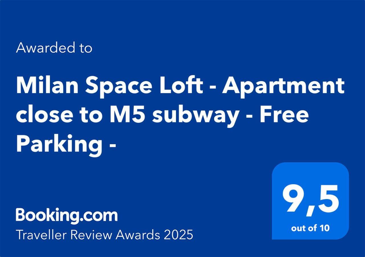 Milan Space Loft - Apartment Close To M5 Subway - Free Parking - Sky & Netflix Tv Exteriér fotografie